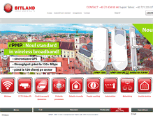 Tablet Screenshot of bitland.ro